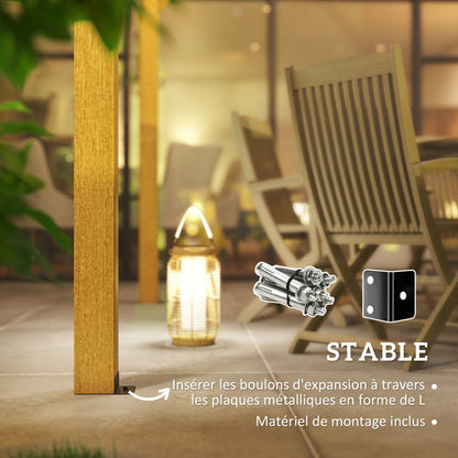 Pergola de Jardin 4x3m en Bois Massif de Sapin | Terrasse
